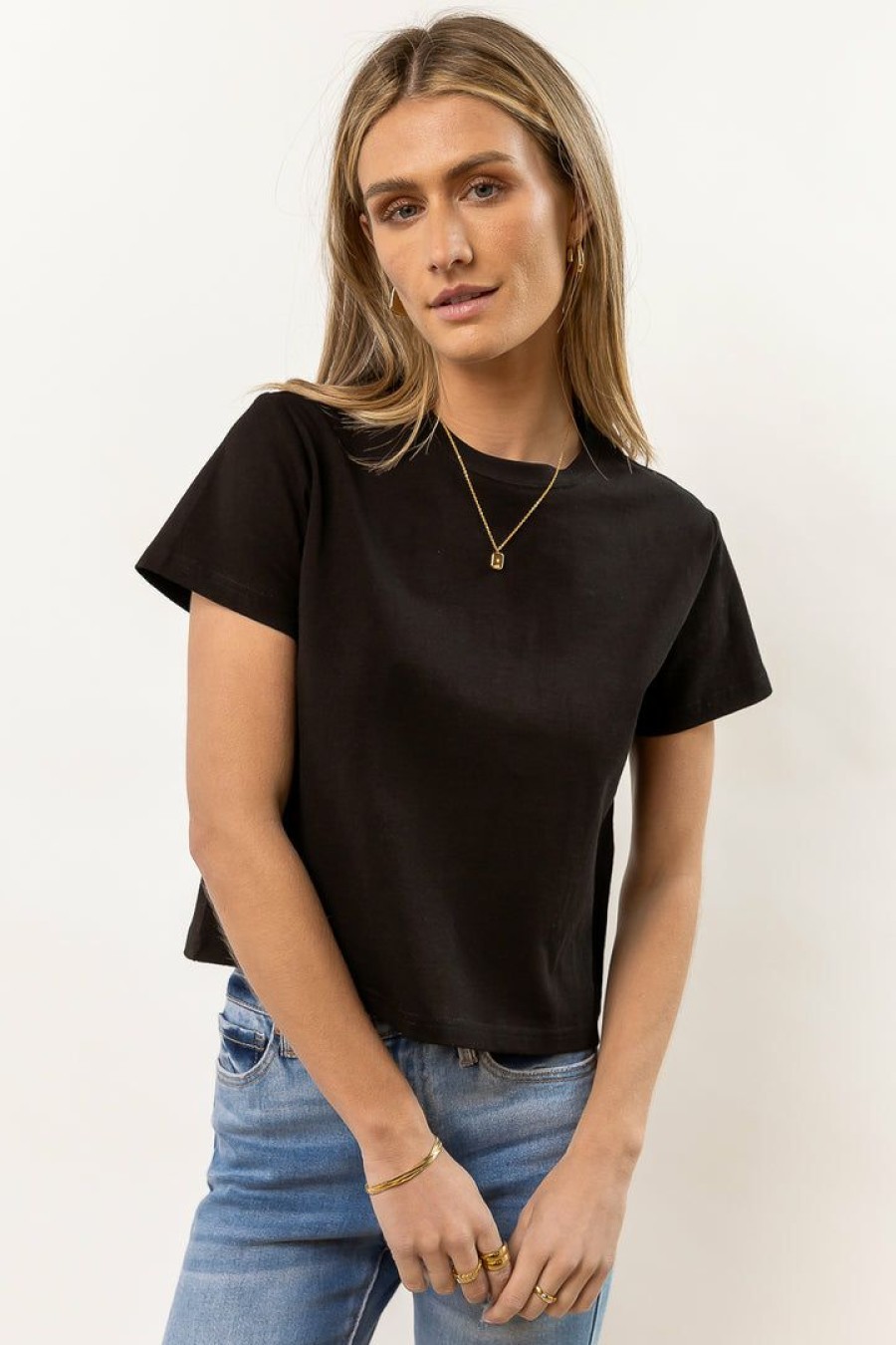 Tops * | Wholesale Worui Be My Baby Tee In New Arrivals Black