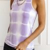 Tops * | Flash Sale Vero Moda Tie Dye Tank Top Final Sale Tops Lilac