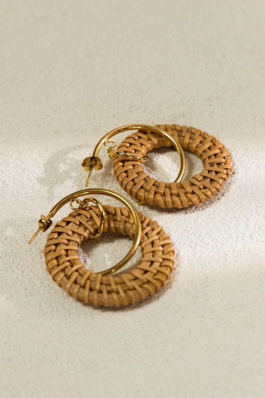 Jewelry * | Outlet Dg Jewelry Daniel Hoop Earrings Brown