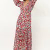 Dresses * | Hot Sale Wellmade Inc Kendall Floral Dress Ivory