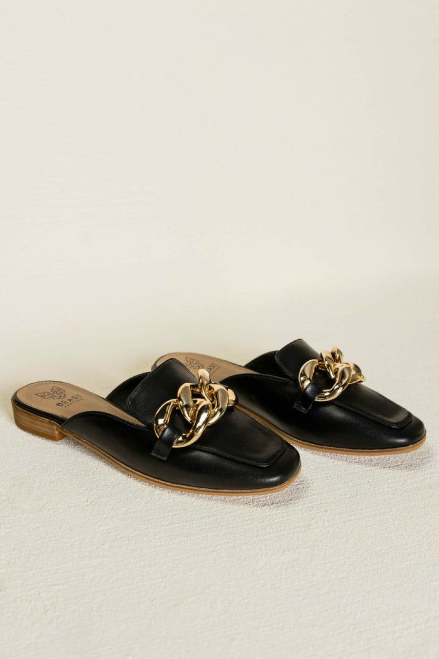 Shoes * | Promo Beast Fashion Sheena Mules In Shoes Black