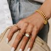 Jewelry * | Hot Sale Joyful Jewelry Etta Ring Set Gold