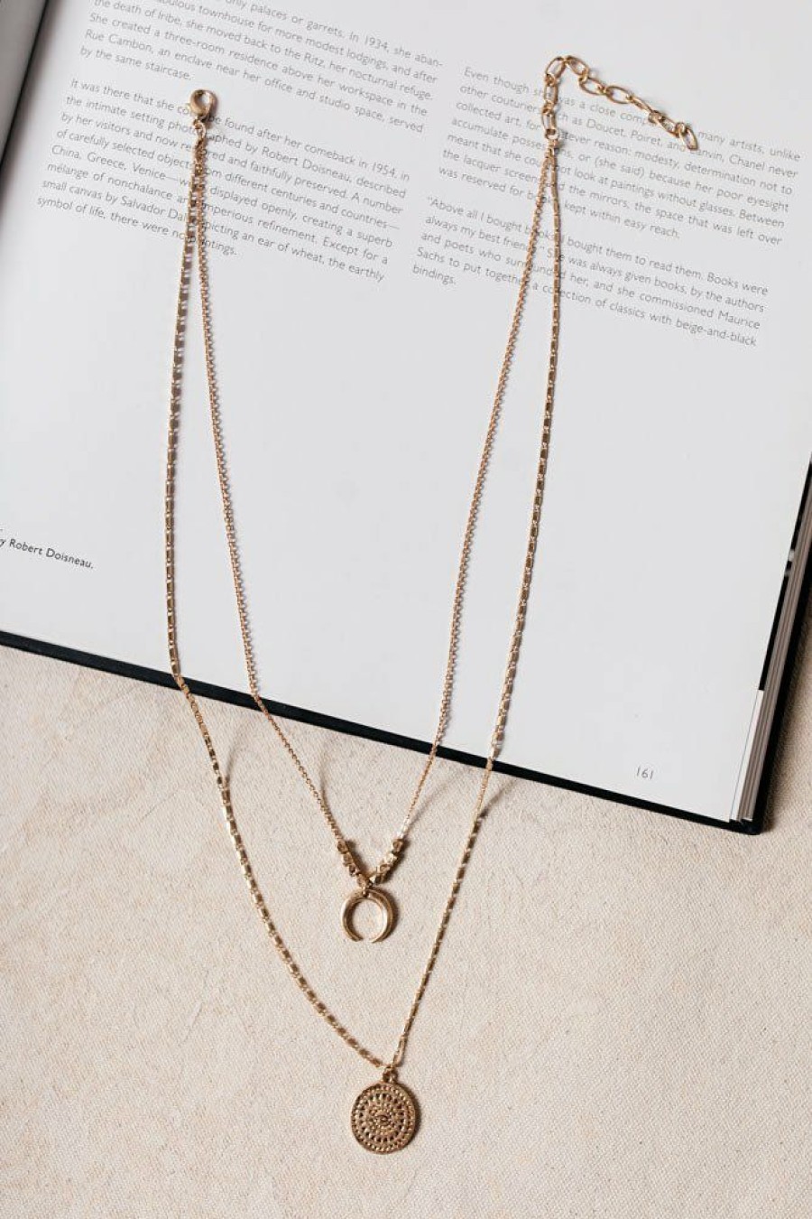 Jewelry * | Cheapest Joyful Jewelry Reign Layered Necklace Gold