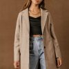 Tops * | Coupon Vero Moda Joslyn Coat In Taupe