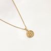 Jewelry * | Promo J&D Jewelry Bryn Pendant Necklace Gold