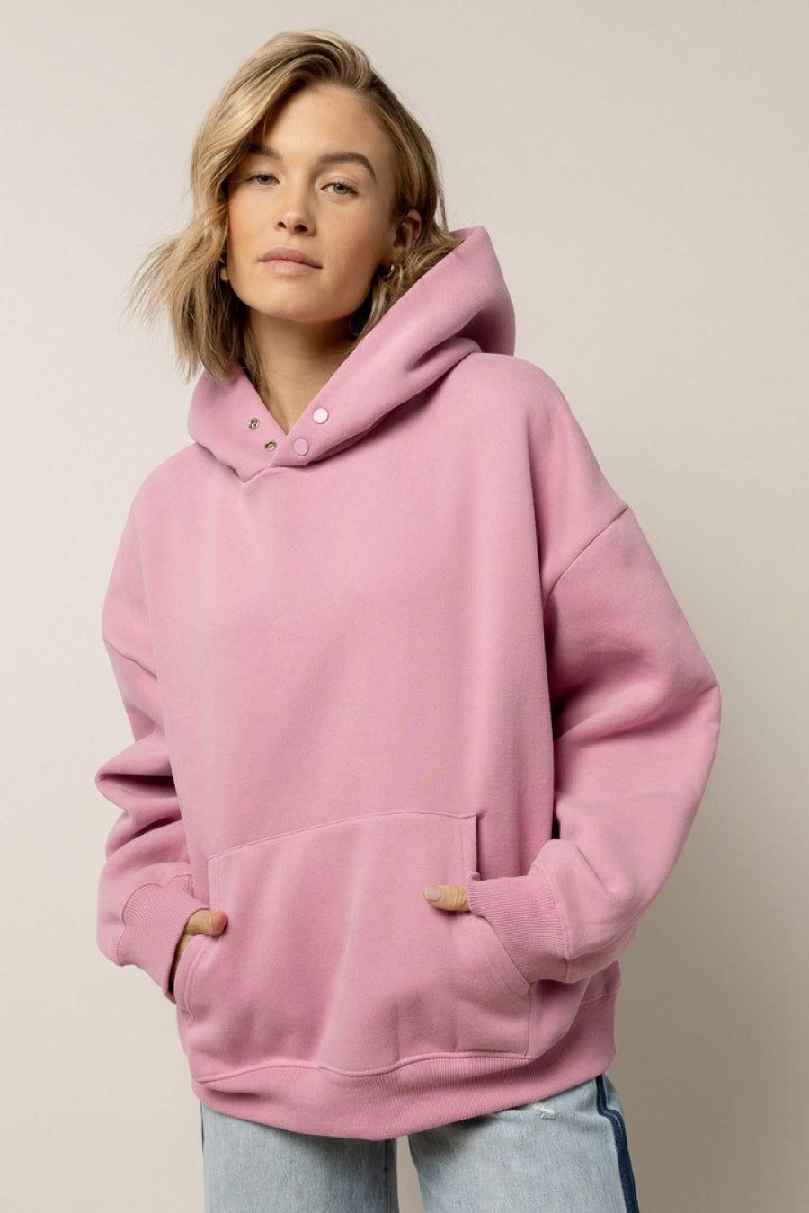 Tops * | Buy Things Between Todd Pullover In Pink