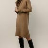 Dresses * | Hot Sale Vero Moda Elton Sweater Dress In New Arrivals Brown