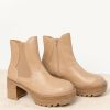 Shoes * | Best Pirce Free Soul/Miracle Mile New Arrivals Dorothy Boots In Beige