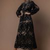 Dresses * | Outlet Wellmade Inc Geraldene Lace Dress In Black