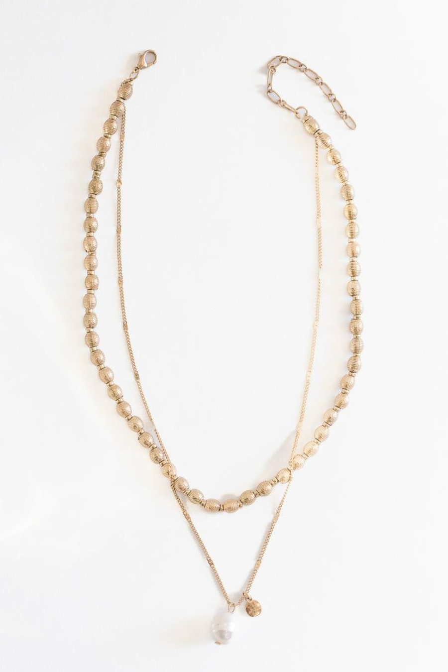 Jewelry * | Budget Joyful Jewelry Kyleigh Layered Necklace Gold