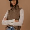 Tops * | Coupon Vero Moda River Sweater Vest In Final Sale Brown