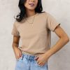 Tops * | Promo Worui Mckenna Tee Shirt In Taupe