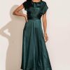 Dresses * | Discount Worui Rosalind Midi Dress In Dresses Teal