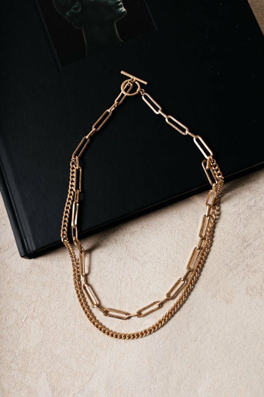 Jewelry * | Cheap Joyful Jewelry Selena Layered Necklace Gold