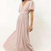 Dresses * | New Ricarica Dresses Josie Maxi Dress In Mauve