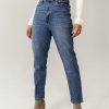 Jeans * | Top 10 Kancan Bohme Payton Mom Jeans In Final Sale Medium Wash