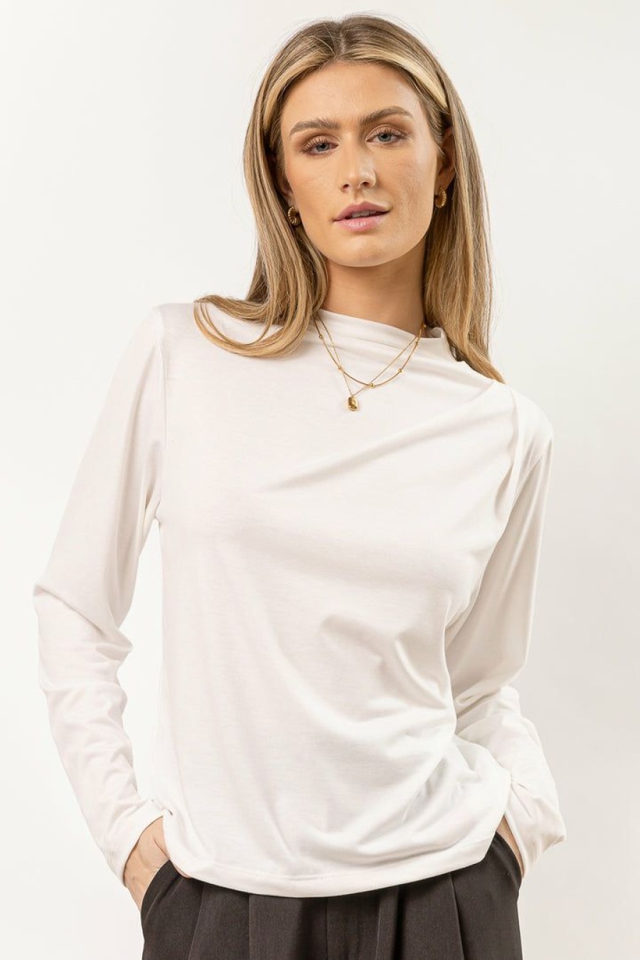 Tops * | Discount Very J Hilda Top In Tops White