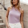 Tops * | Brand New Worui Kendall Tank In Final Sale Lavender