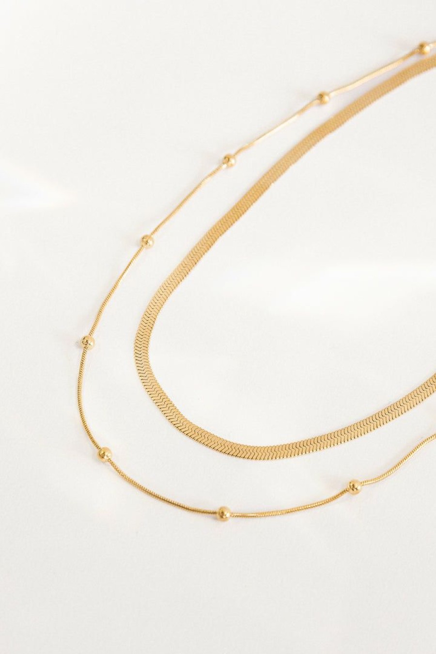 Jewelry * | Brand New Dg Jewelry Brylee Necklace Gold