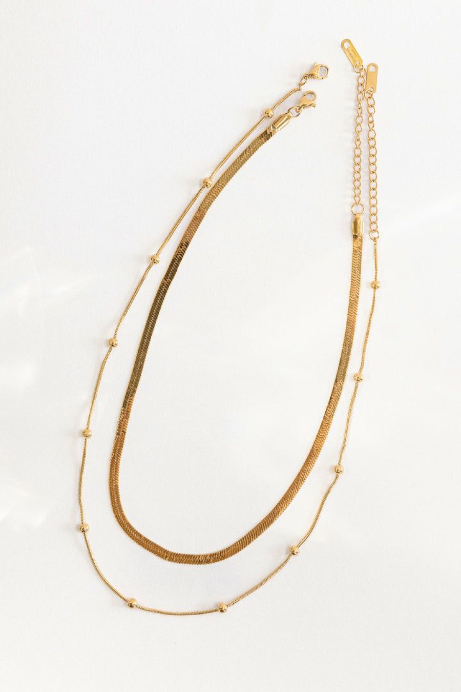 Jewelry * | Brand New Dg Jewelry Brylee Necklace Gold