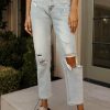 Jeans * | Flash Sale Plastic Vervet Gretta Mom Jeans Light Wash