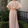 Dresses * | Outlet See And Be Seen Brooke Maxi Dress In Pink