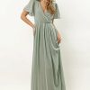 Dresses * | Discount Ricarica Josie Maxi Dress In Sage