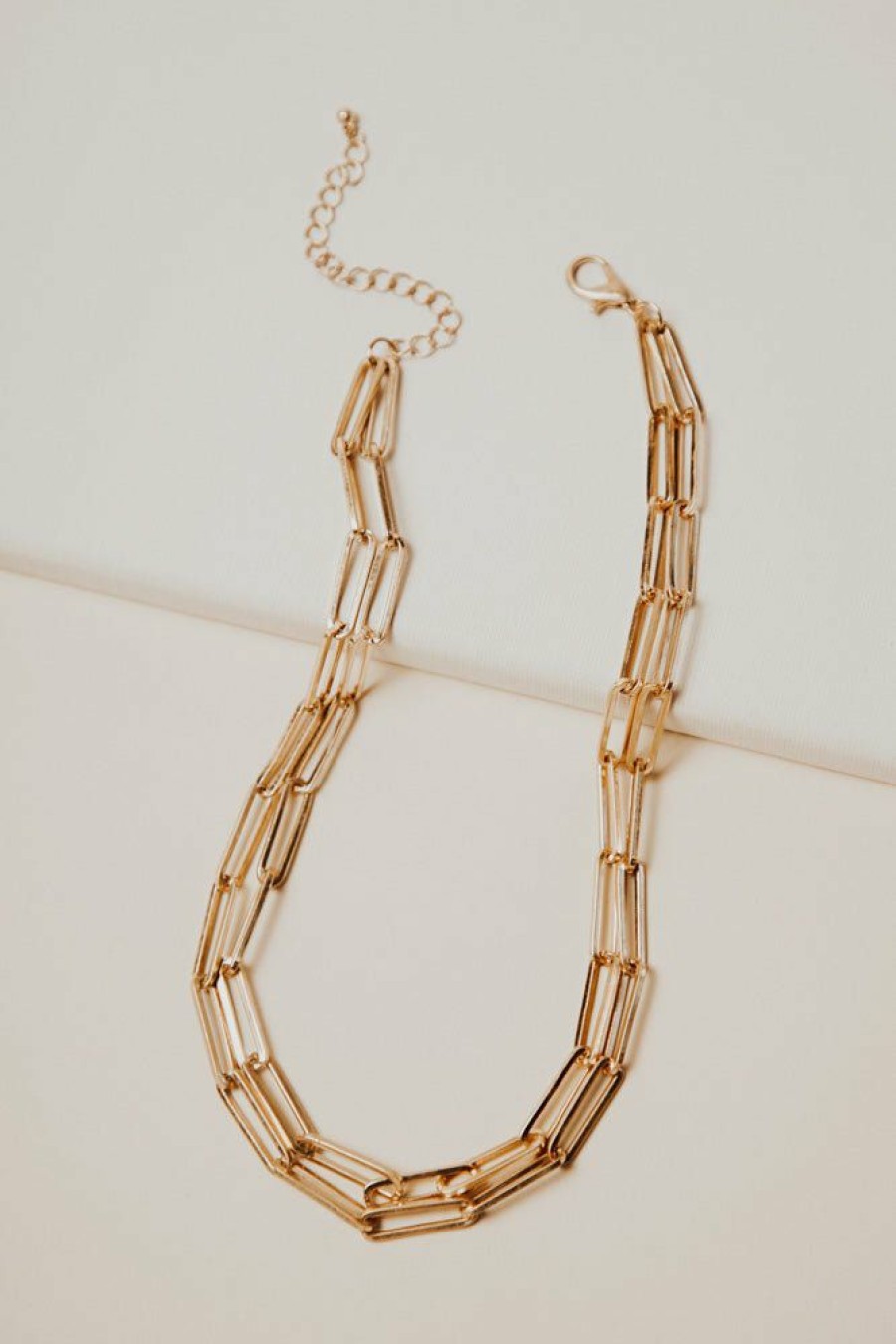 Jewelry * | Best Pirce Mto Jewelry Llc Layered Chain Necklace Gold