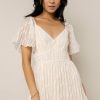 Dresses * | Buy Wellmade Inc New Arrivals Hallie Midi Dress In Cream