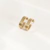 Jewelry * | Coupon J&D Jewelry Leona Earrings Gold