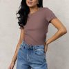 Tops * | Best Sale Final Touch Collection Rickie Top In Final Sale Tops Brown