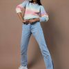 Tops * | Discount Strut & Bolt Tops Cotton Candy Sweater Multi