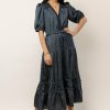 Dresses * | Coupon Calista Erika Midi Dress In Teal