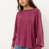 Tops * | Deals Sina Mandy Top In Final Sale Magenta