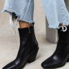 Shoes * | Brand New Beast Fashion Bronda Heeled Boots In Black