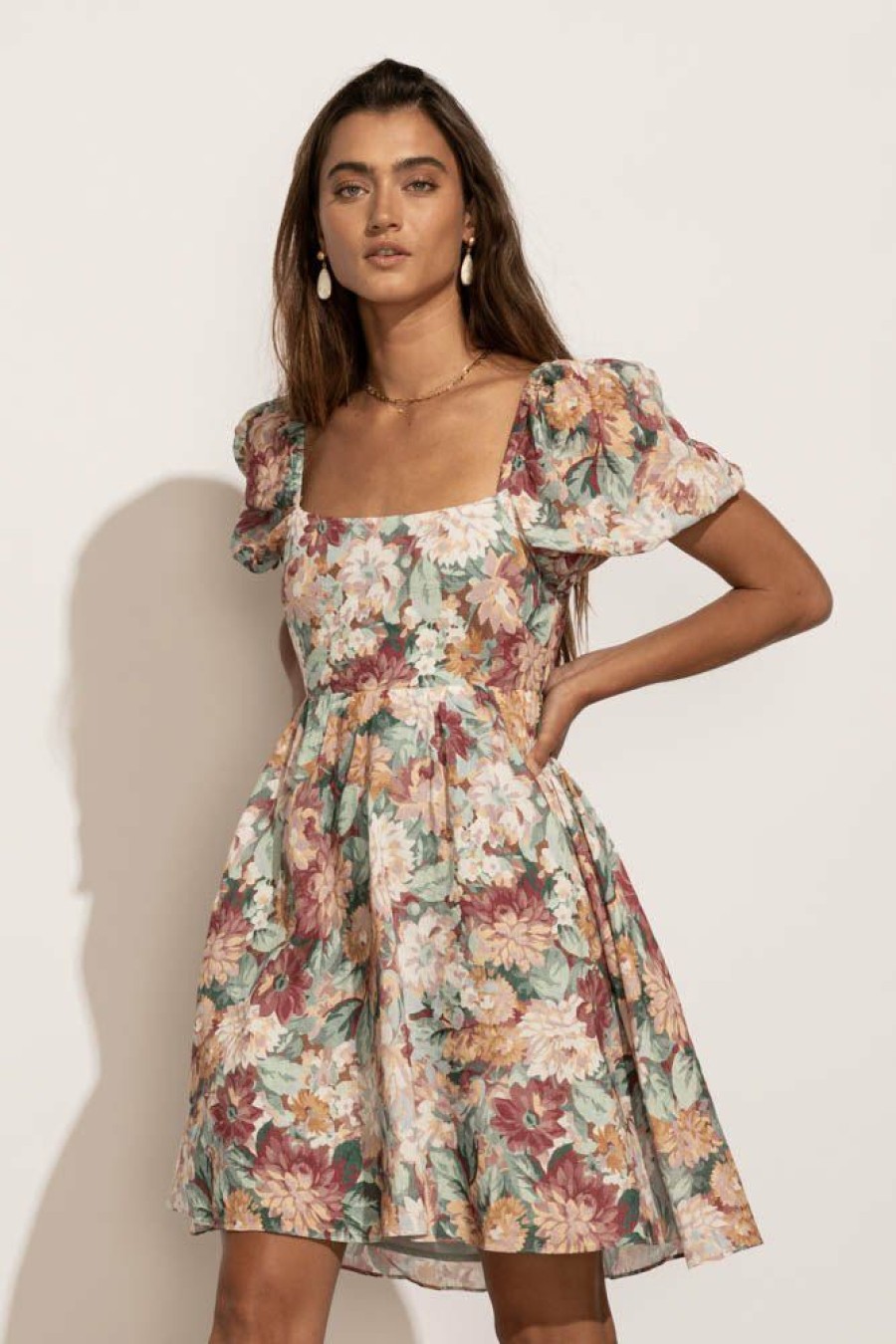 Dresses * | Budget Jacquie The Label Moriah Mini Dress Multi