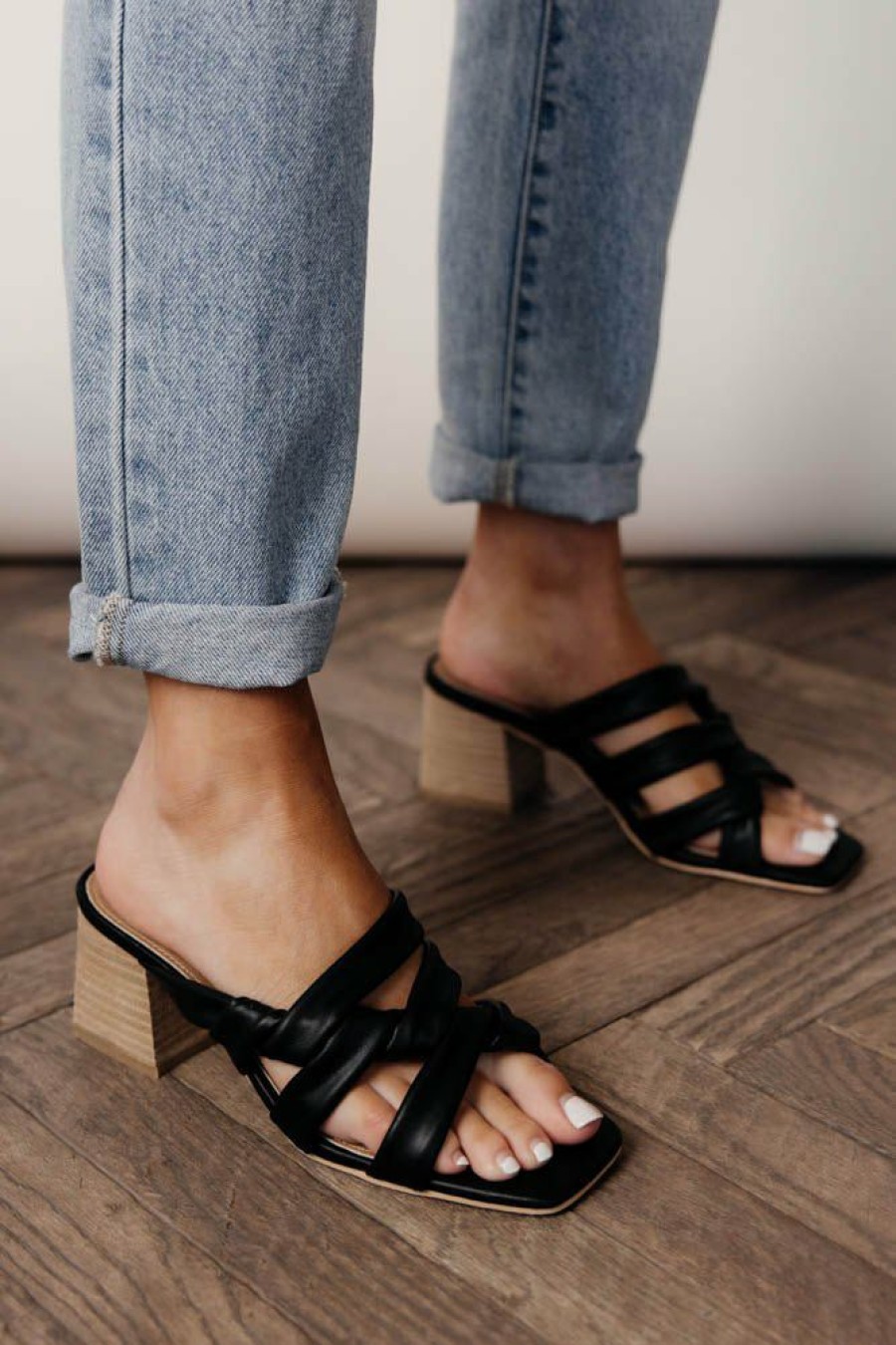 Shoes * | Best Sale Beast Fashion Fiona Heels In Black