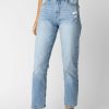 Jeans * | Wholesale Kancan Jeri Straight Leg Jeans Light Wash