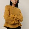 Tops * | Promo Sina River Sweater In Sweaters Mustard