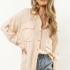 Tops * | Flash Sale Lime N Chili Marc Button Down In New Arrivals Natural