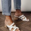 Shoes * | Cheap Beast Fashion Fiona Heels In White