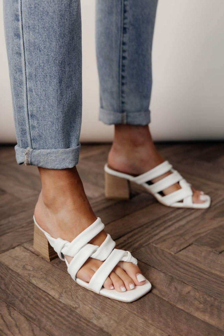 Shoes * | Cheap Beast Fashion Fiona Heels In White