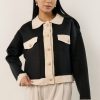 Tops * | Deals Aaron & Amber Rachel Jacket In Black