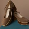 Shoes * | Cheapest Free Soul/Miracle Mile Jennifer Heels In Shoes Brown