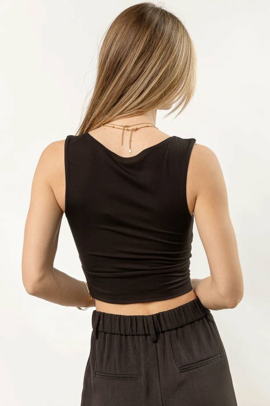 Tops * | Promo Final Touch Collection Gretel Tank In New Arrivals Black