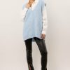 Sweaters * | Best Reviews Of Vero Moda Libbie Sweater Vest In Final Sale Blue