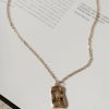 Jewelry * | Hot Sale La Radiant Val Jean Global Annabeth Necklace Jewelry Gold