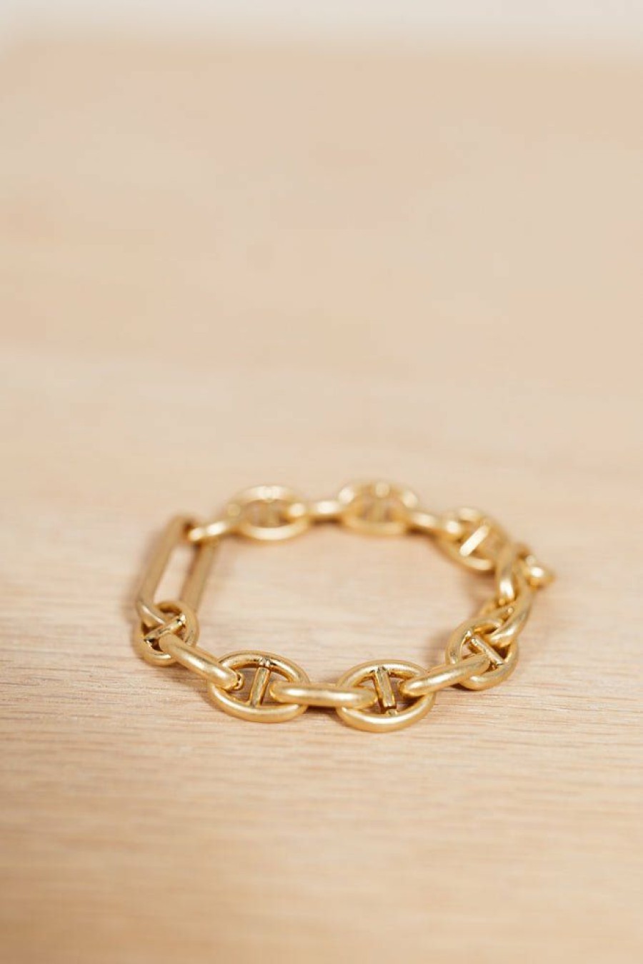 Jewelry * | Wholesale La Radiant Val Jean Global Marlena Chain Bracelet Final Sale Jewelry Gold