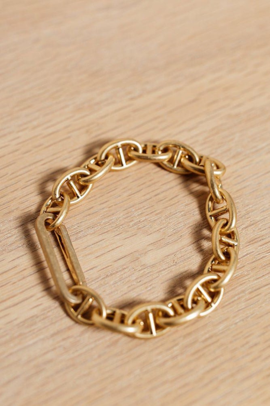 Jewelry * | Wholesale La Radiant Val Jean Global Marlena Chain Bracelet Final Sale Jewelry Gold