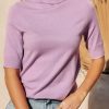 Tops * | Budget Sweaters Vero Moda Thea Sweater Top In Lavender